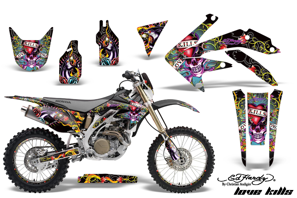 Honda CRF450X 05-08 Graphics Kit EHLK B NPs